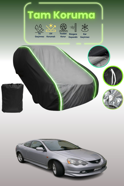 Dokaca Neo Black_Grey_Black Neon Corded Fabric Honda Integra 4 Compatible Pro...