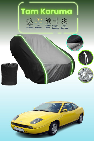 Dokaca Neo غطاء حماية متوافق مع سيارة فيات كوبيه قماش مجدّل من 1994 إلى 2000 ...