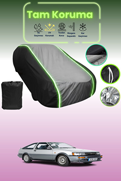 Dokaca Neo غطاء حماية متوافق مع سيارة تويوتا كورولا كوبيه قماش مجدّل باللون ا...