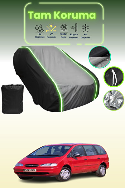 Dokaca Neo غطاء حماية متوافق مع سيارة فورد جالاكسي 1995 - 2000 باللون الأسود_...