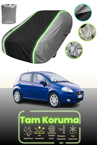 Dokaca Neo غطاء حماية متوافق مع سيارة فيات جراندي بونتو ذات قماش مجدّل أبواب ...