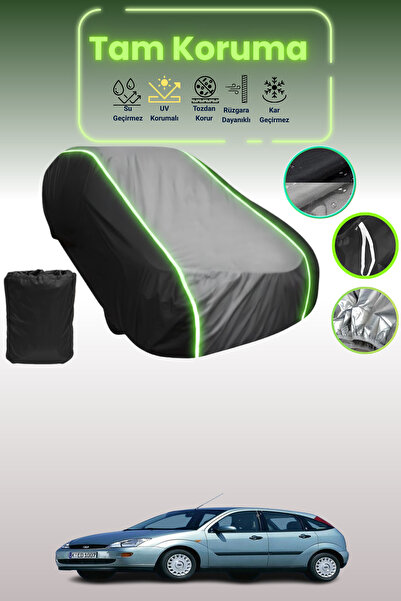 Dokaca Neo غطاء حماية متوافق مع سيارة فورد فوكس قماش مجدّل أبواب 1998 - 2001 ...