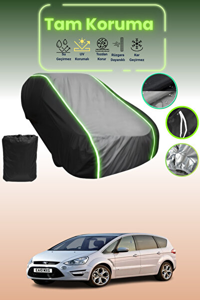 Dokaca Neo غطاء حماية متوافق مع سيارة فورد S-Max 2006 - 2014 باللون الأسود_ال...