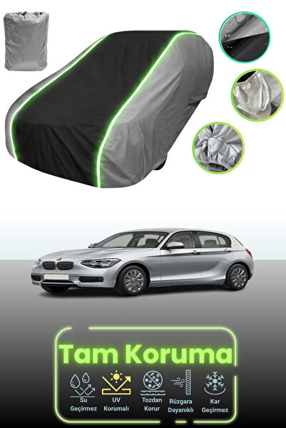 Dokaca Neo غطاء حماية للسيارة باللون الرمادي والأسود والرمادي النيون قماش مجد...