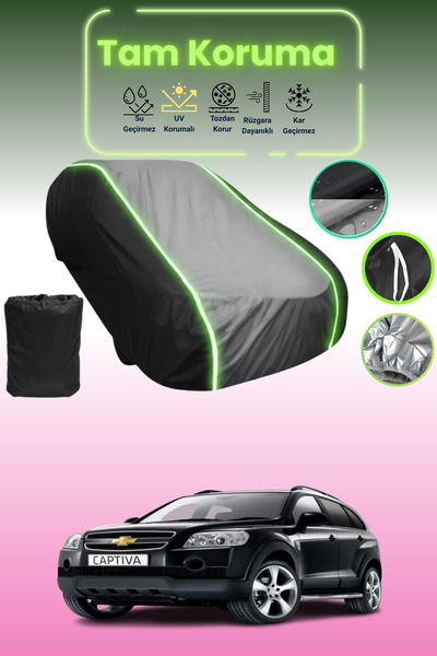 Dokaca Neo غطاء حماية متوافق مع سيارة شيفروليه كابتيفا 2006 - 2011 باللون الأ...