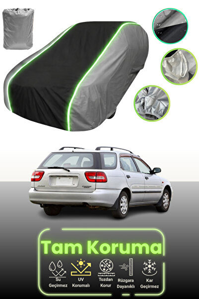 Dokaca Neo غطاء حماية للسيارة باللون الرمادي والأسود والرمادي النيون قماش مجد...