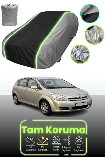 Dokaca Neo غطاء حماية للسيارة باللون الرمادي والأسود والرمادي النيون قماش مجد...