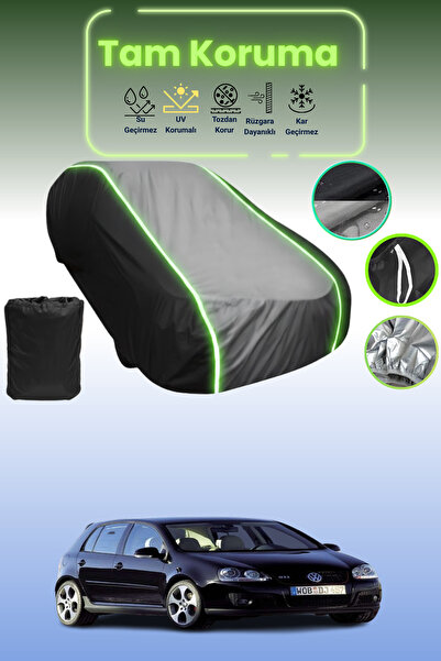 Dokaca Neo غطاء حماية متوافق مع سيارة فولكس فاجن جولف V GTI ذات قماش مجدّل أب...