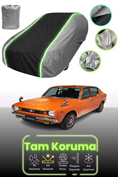 Dokaca Neo غطاء حماية للسيارة باللون الرمادي والأسود والرمادي النيون قماش مجد...