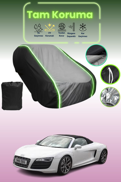 Dokaca Neo غطاء حماية متوافق مع سيارة أودي R8 V8 سبايدر 2010 - 2013 باللون ال...