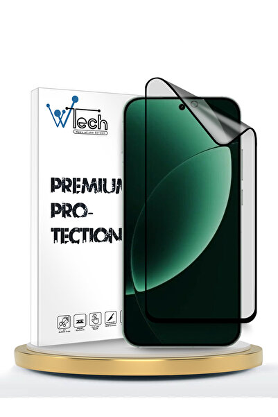 Wtech Realme GT 8 5G 2025 Premium Nano Ceramic Full Glue Full Cover Matte Flexible Clear/Black