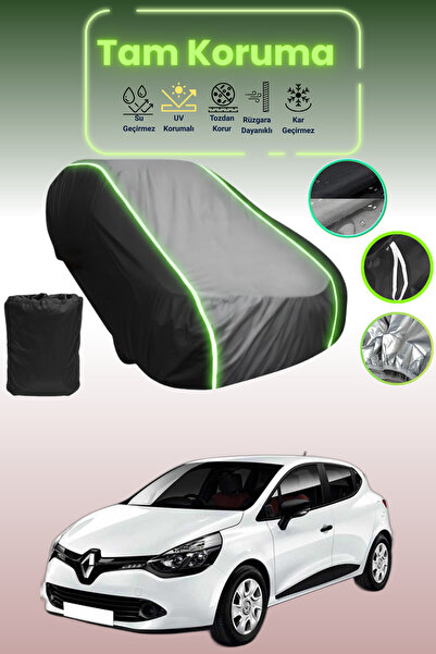 Dokaca Neo غطاء حماية متوافق مع سيارة رينو كليو ذات قماش مجدّل أبواب من 2016 ...