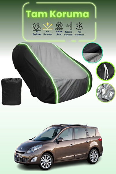 Dokaca Neo غطاء حماية متوافق مع سيارة رينو جراند سينيك قماش مجدّل 2006 - 2009...