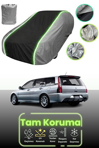 Dokaca Neo غطاء حماية للسيارة باللون الرمادي والأسود والرمادي النيون قماش مجد...