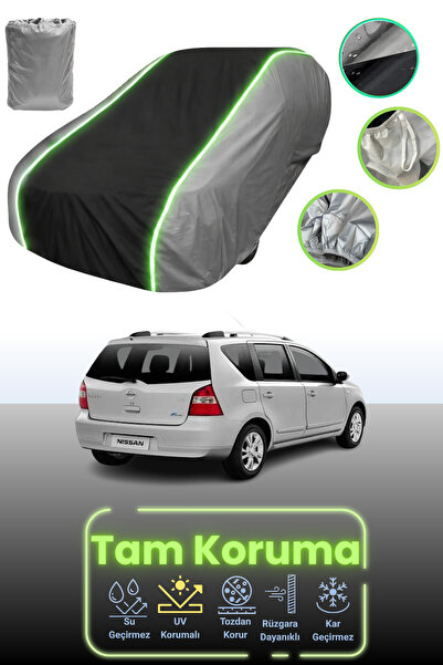 Dokaca Neo غطاء حماية للسيارة باللون الرمادي والأسود والرمادي النيون قماش مجد...