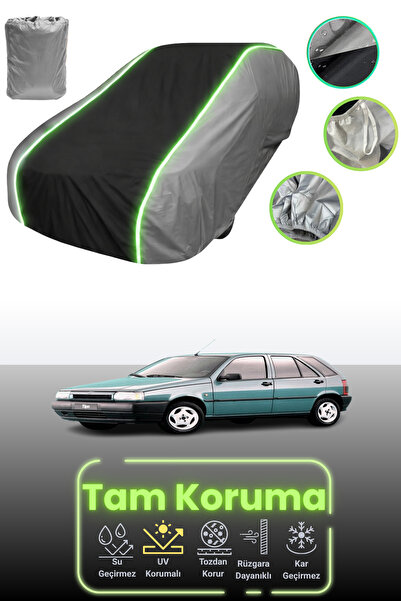 Dokaca Neo غطاء حماية للسيارة باللون الرمادي والأسود والرمادي النيون قماش مجد...