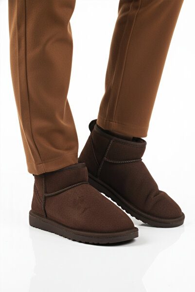 AYAKMOD Brown Fur Inside Cold Resistant Women's Boots U-19 Z