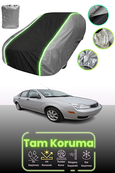 Dokaca Neo غطاء حماية للسيارة باللون الرمادي والأسود والرمادي النيون قماش مجد...