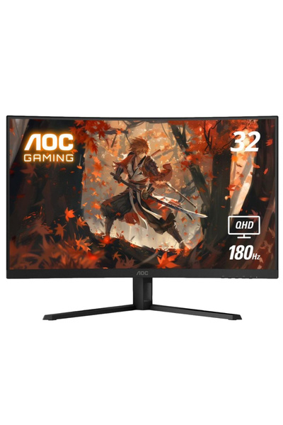 Aoc CQ32G4VE 31.5″ 180Hz 0.5ms HDMI DP Adaptive Sync HDR10 QHD VA Curved Gaming Monitör