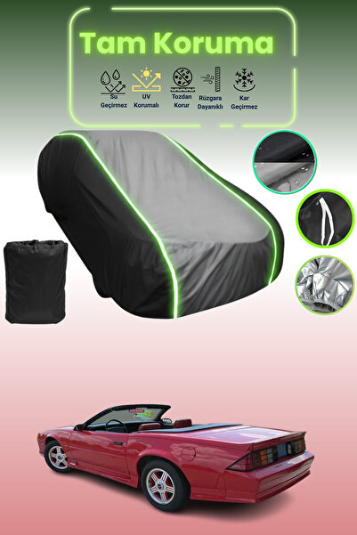 Dokaca Neo غطاء حماية متوافق مع سيارة شيفروليه كامارو قماش مجدّل قابلة للتحوي...