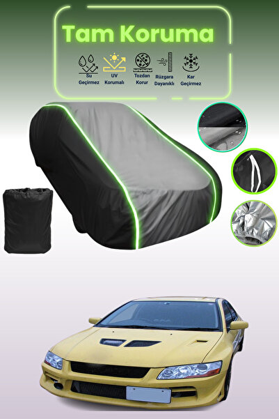 Dokaca Neo غطاء حماية متوافق مع سيارة ميتسوبيشي لانسر إيفولوشن VII باللون الأ...