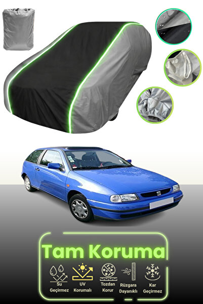 Dokaca Neo غطاء حماية للسيارة باللون الرمادي والأسود والرمادي النيون لسيارة س...