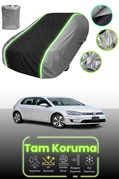 Dokaca Neo غطاء حماية للسيارة باللون الرمادي والأسود والرمادي النيون قماش مجد...