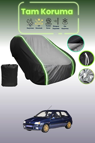 Dokaca Neo غطاء حماية متوافق مع سيارة رينو كليو قماش مجدّل ذات الباب الواحدة ...