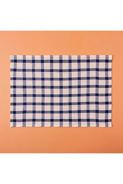 Bella Maison 100% Cotton Liberty Drying Cloth Set of 3 Navy Blue (45X65 cm)
