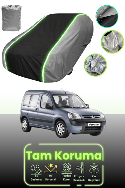 Dokaca Neo غطاء حماية للسيارة باللون الرمادي والأسود والرمادي النيون قماش مجد...