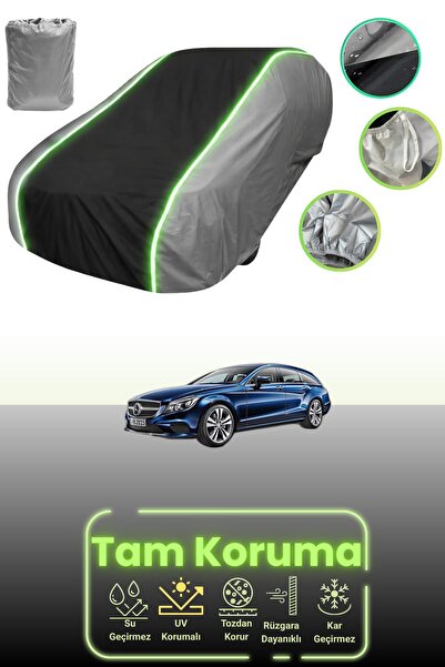 Dokaca Neo غطاء حماية للسيارة باللون الرمادي والأسود والرمادي النيون قماش مجد...