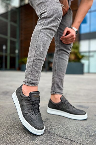 Chekich حذاء رجالي CH040 - CBT C-Rey بلون أنثراسايت