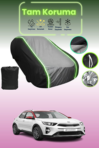 Dokaca Neo غطاء حماية متوافق مع سيارة كيا ستونيك قماش مجدّل من 2017 إلى 2021 ...