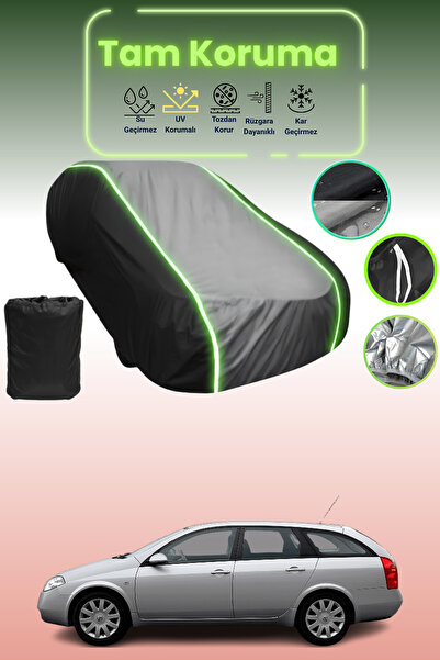 Dokaca Neo غطاء حماية متوافق مع سيارة نيسان بريميرا واجون قماش مجدّل باللون ا...