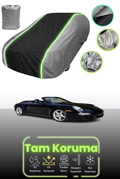 Dokaca Neo غطاء سيارة متوافق مع بورش 911 كاريرا قماش مجدّل (997) 2005 - 2008،...