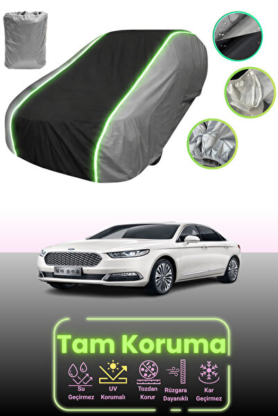 Dokaca Neo غطاء حماية للسيارة باللون الرمادي والأسود والرمادي النيون قماش مجد...