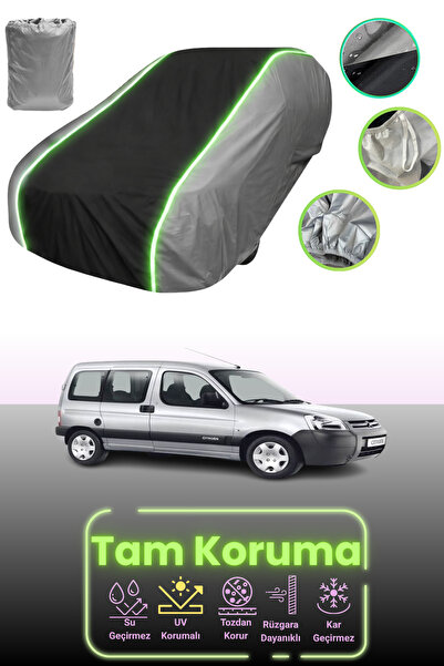 Dokaca Neo غطاء حماية للسيارة باللون الرمادي والأسود والرمادي النيون قماش مجد...