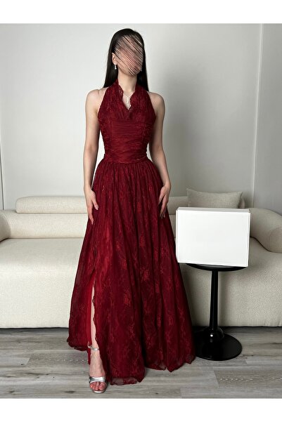 Star dresses فستان نسائي دانتيل بدون الخمري