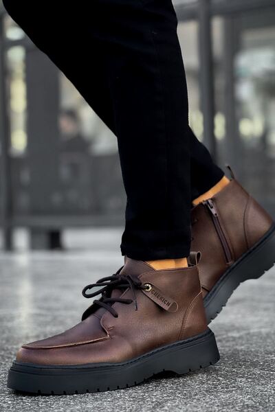 Chekich CH213 - CST Bryggen Erkek Bot KAHVE