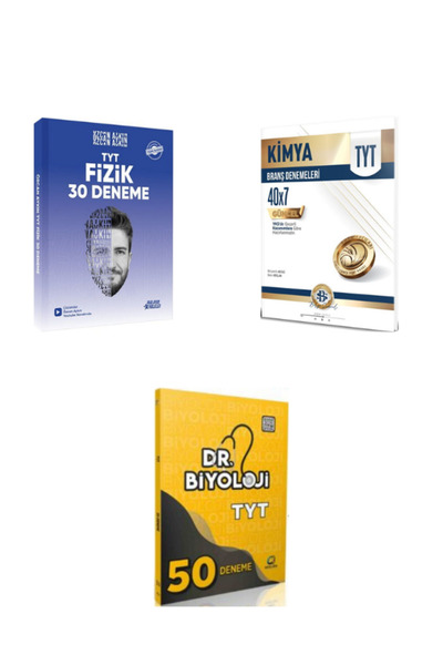 Palme Yayınevi 2026 özcan aykın tyt fizik bilgi sarmal kimya ve dr biyoloji t...