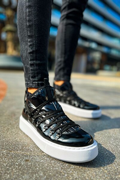 Chekich حذاء رجالي CH189 - RBT Charisma باللون الأسود