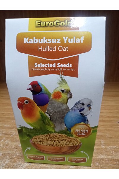 EuroGold Kabuksuz Yulaf Tohumu Kuş Yemi 150 GRAM X 3 PAKET