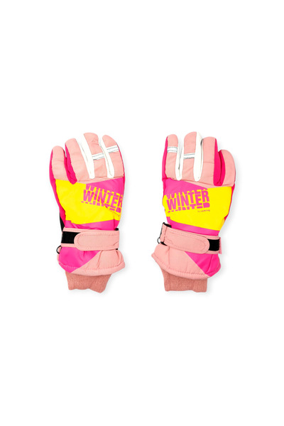 Mustran قفازات تزلج للأطفال من كيتي من عمر 7 إلى 12 سنة، قفازات تزلج على الجليد للأطفال من الجنسين، مقاومة للماء، قفازات ثلجية للأطفال الصغار