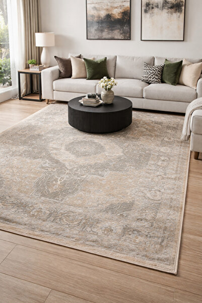 SOFT DECOR Covor cu bază țesută pentru sufragerie, intrare, bucătărie