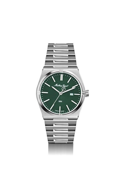 Mathey-Tissot Swiss Made Zeus Stainless Steel Green Dial Quartz Women's Watch
