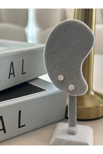 Galina Jewelry Tektaş celik kupe