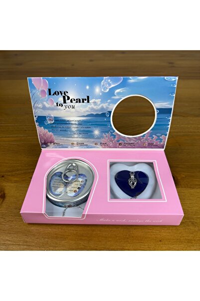 Love Pearl Gerçek İstiridye Gerçek İnci Kolye