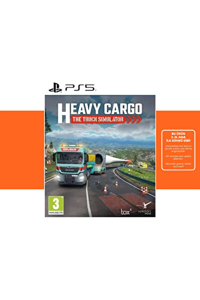 Aerosoft [2.EL] Heavy Cargo: The Truck Simulator – PS5 Oyun
