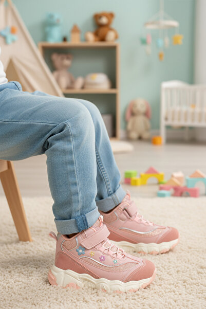 Cool Bella Long P Powder Velcro Sa deznom Sportske cipele za devojčice