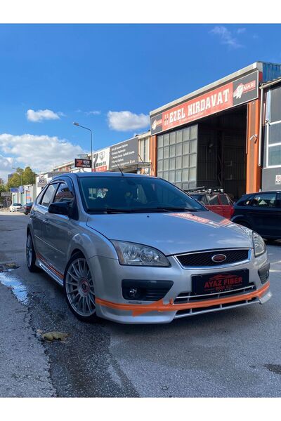 ayaz fiber body kit FORD FOCUS 2 HB BODY KİT FİBER BOYASIZ ÖN EK- YAN MARŞBİY...